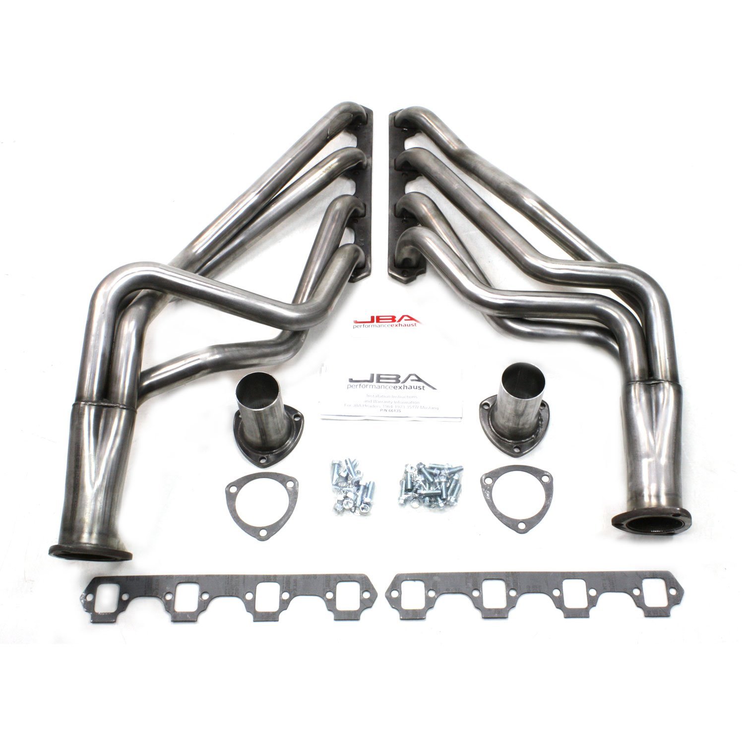 6613S Long Tube Headers for Select 1965-1973 Ford Mustang