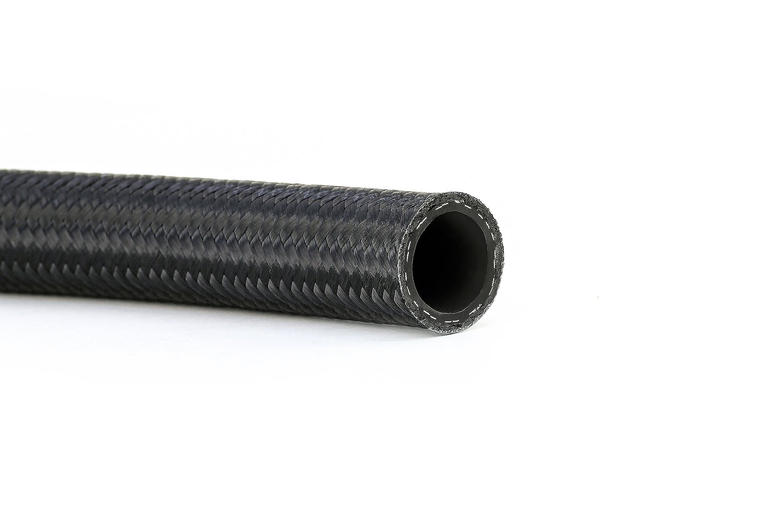 250-06 250 Series Nylon Braided Rubber Hose, Stainless Steel Reinforced Hose, For 250 Series Reusable An Fittings