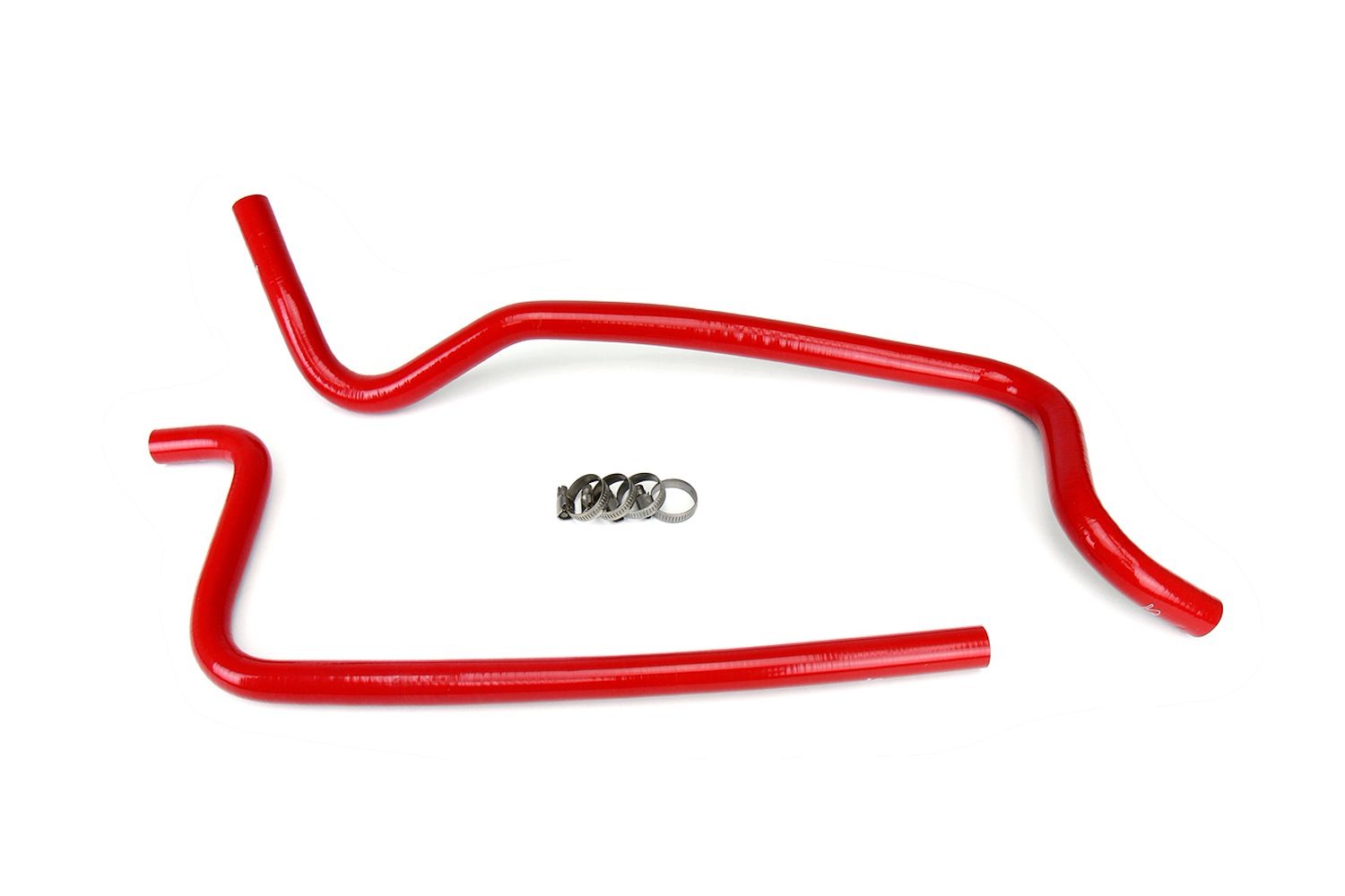 57-1283-RED Heater Hose Kit, High-Temp 3-Ply Reinforced Silicone, Replace OEM Rubber Heater Coolant Hoses