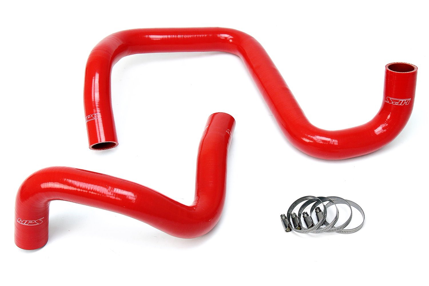 57-1285R-RED Radiator Hose Kit, High-Temp 3-Ply Reinforced Silicone, Replace OEM Rubber Radiator Coolant Hoses