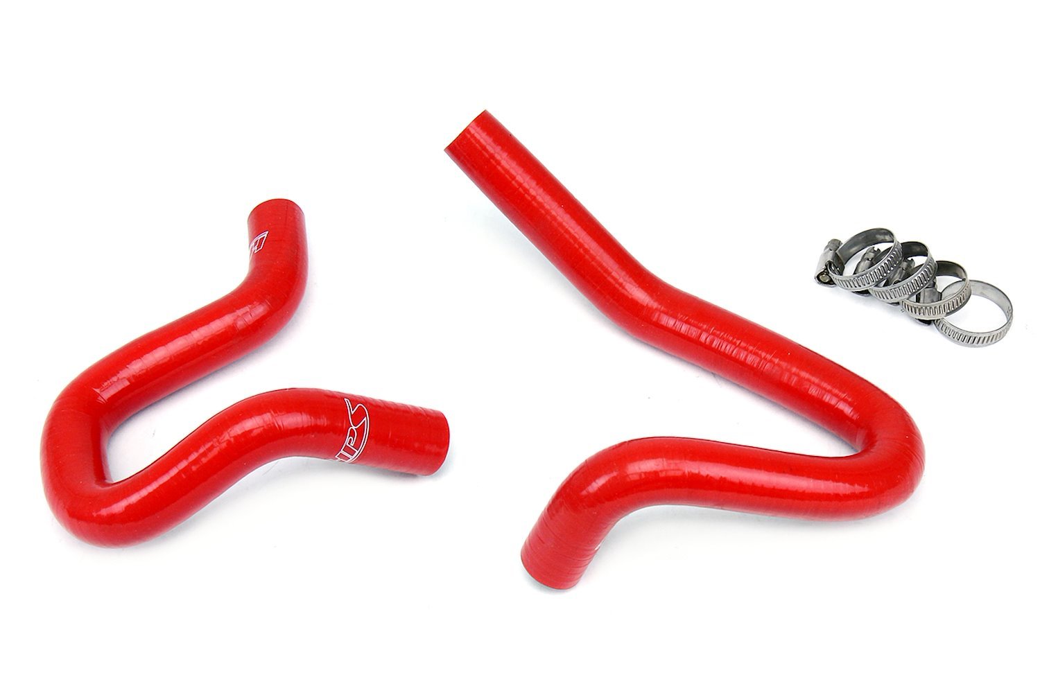 57-1324H-RED Heater Hose Kit, High-Temp 3-Ply Reinforced Silicone, Replace OEM Rubber Heater Coolant Hoses