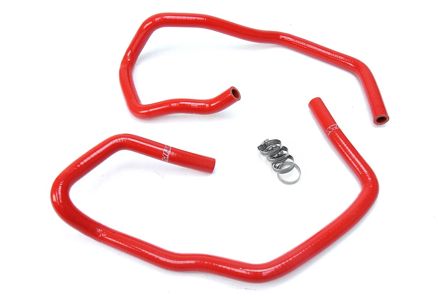 57-1694-RED Heater Hose Kit, High-Temp 3-Ply Reinforced Silicone, Replace OEM Rubber Heater Coolant Hoses