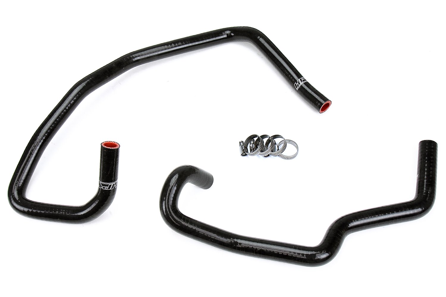 57-1785-BLK Heater Hose Kit, High-Temp 3-Ply Reinforced Silicone, Replace OEM Rubber Heater Coolant Hoses