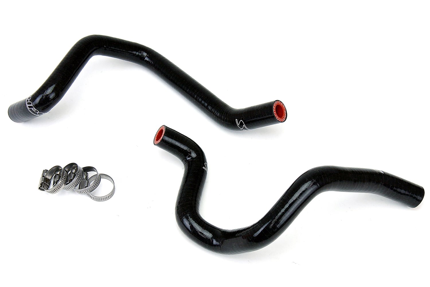 57-1804-BLK Heater Hose Kit, 3-Ply Reinforced Silicone, Replace OEM Rubber Heater Coolant Hoses