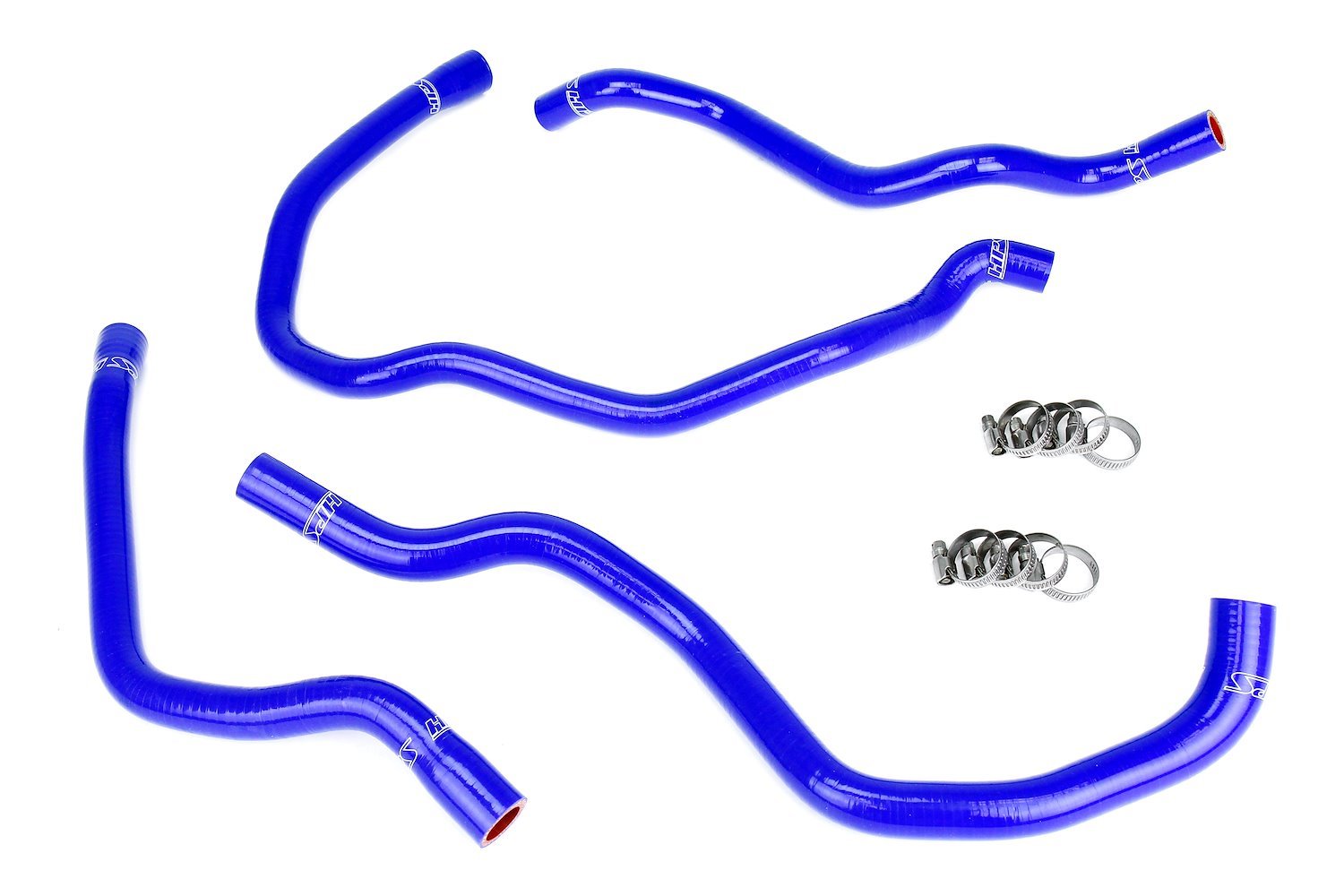 57-1937-BLUE Heater Hose Kit, 3-Ply Reinforced Silicone, Replaces OEM Rubber Heater Coolant Hoses