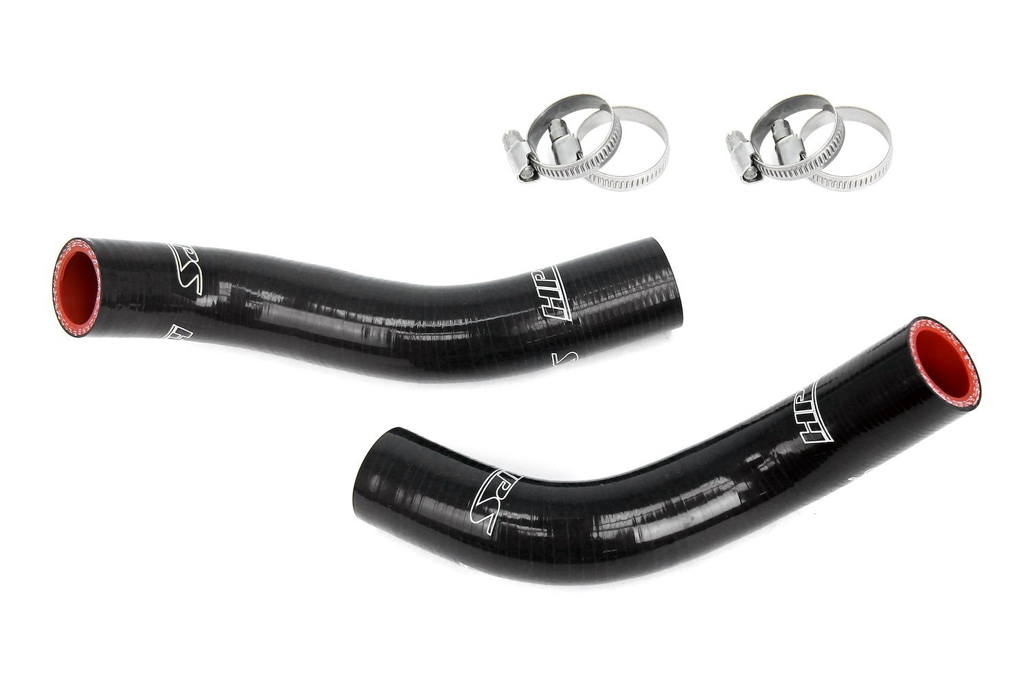 57-2045-BLK Breather Hose Kit, 3-Ply Reinforced Silicone, Replaces Rubber Breather Blow Off Valve Hoses