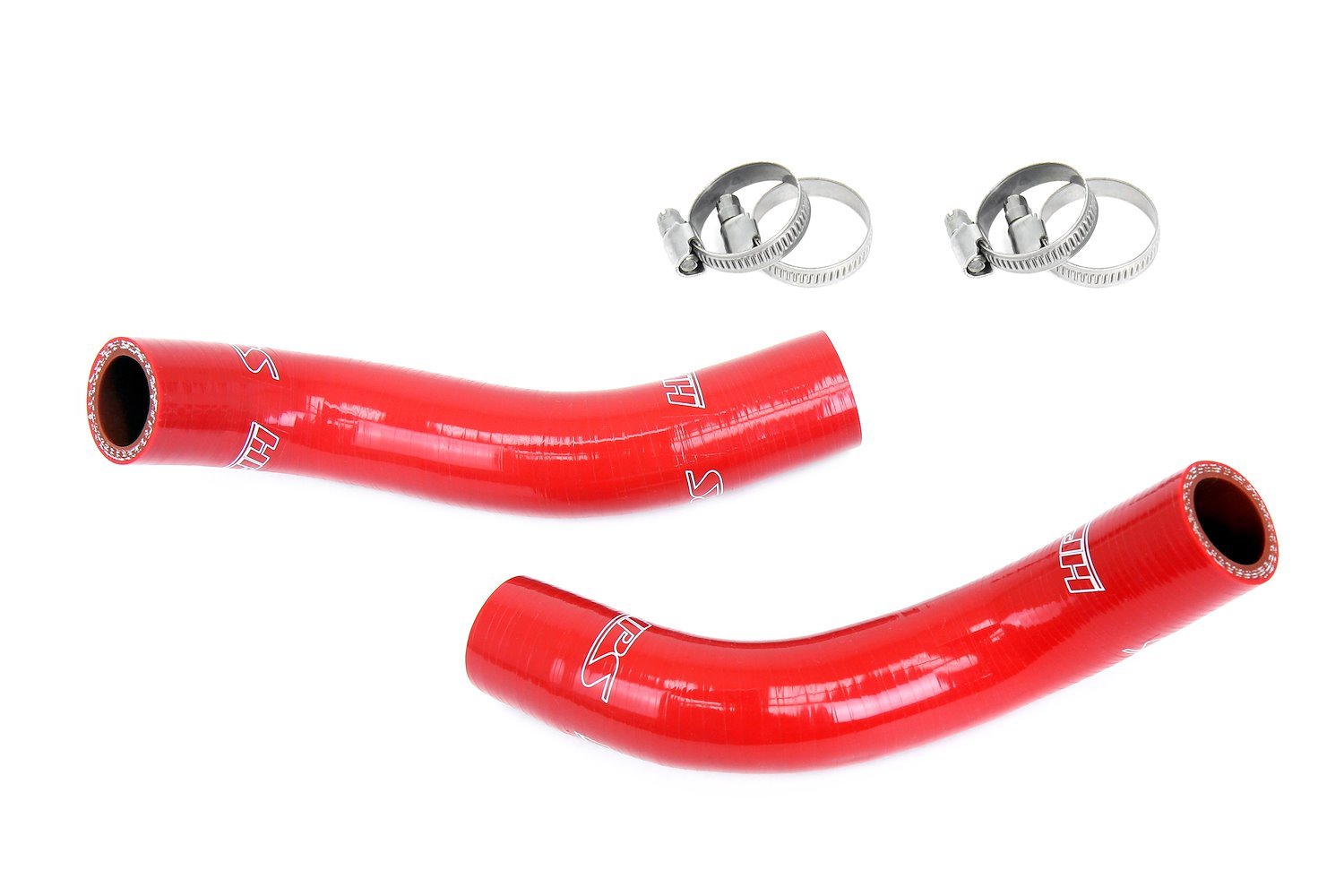 57-2045-RED Breather Hose Kit, 3-Ply Reinforced Silicone, Replaces Rubber Breather Blow Off Valve Hoses
