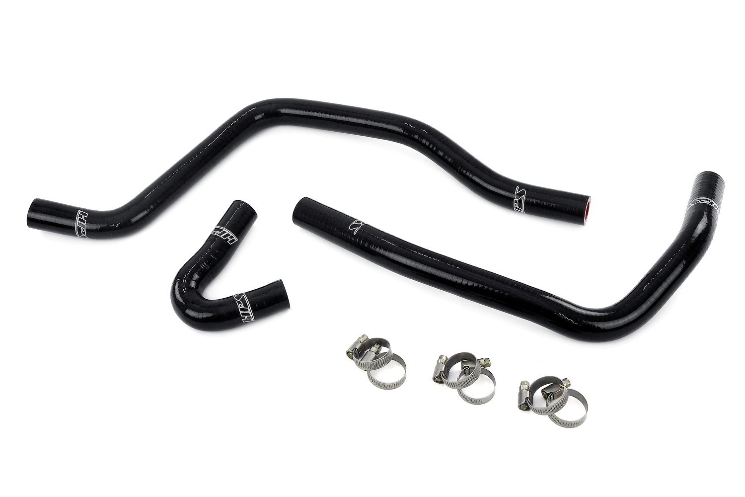 57-2120-BLK Heater Hose Kit, 3-Ply Reinforced Silicone, Replaces OEM Rubber Heater Coolant Hoses