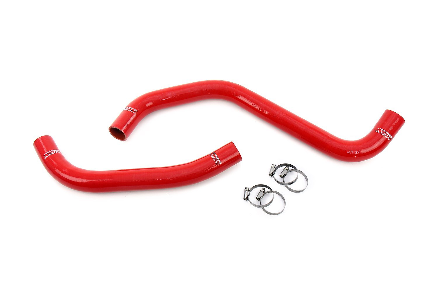 57-2128-RED Radiator Hose Kit, 3-Ply Reinforced Silicone, Replaces Rubber Radiator Coolant Hoses