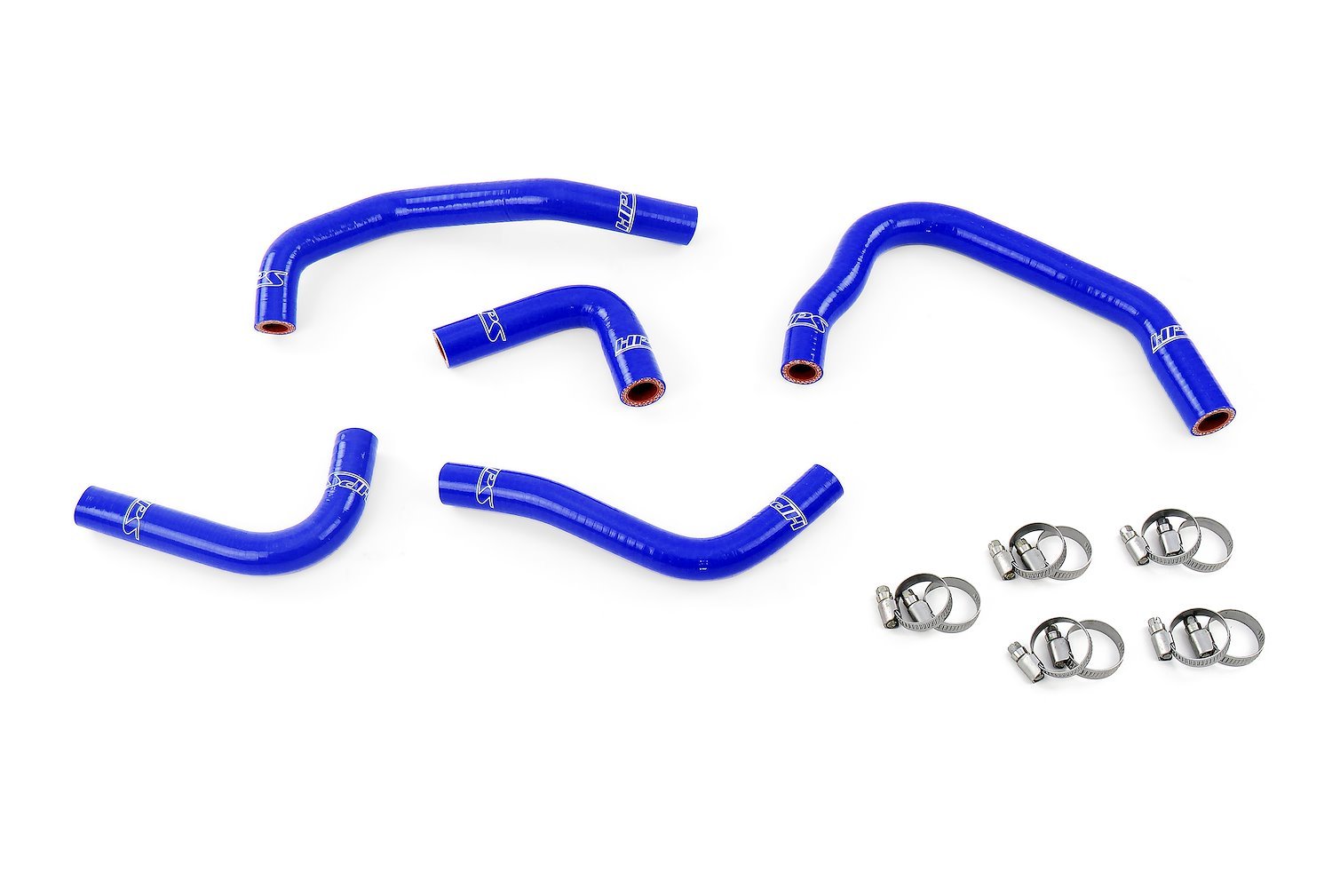 57-1285H-BLUE Heater Hose Kit, High-Temp 3-Ply Reinforced Silicone, Replace OEM Rubber Heater Coolant Hoses