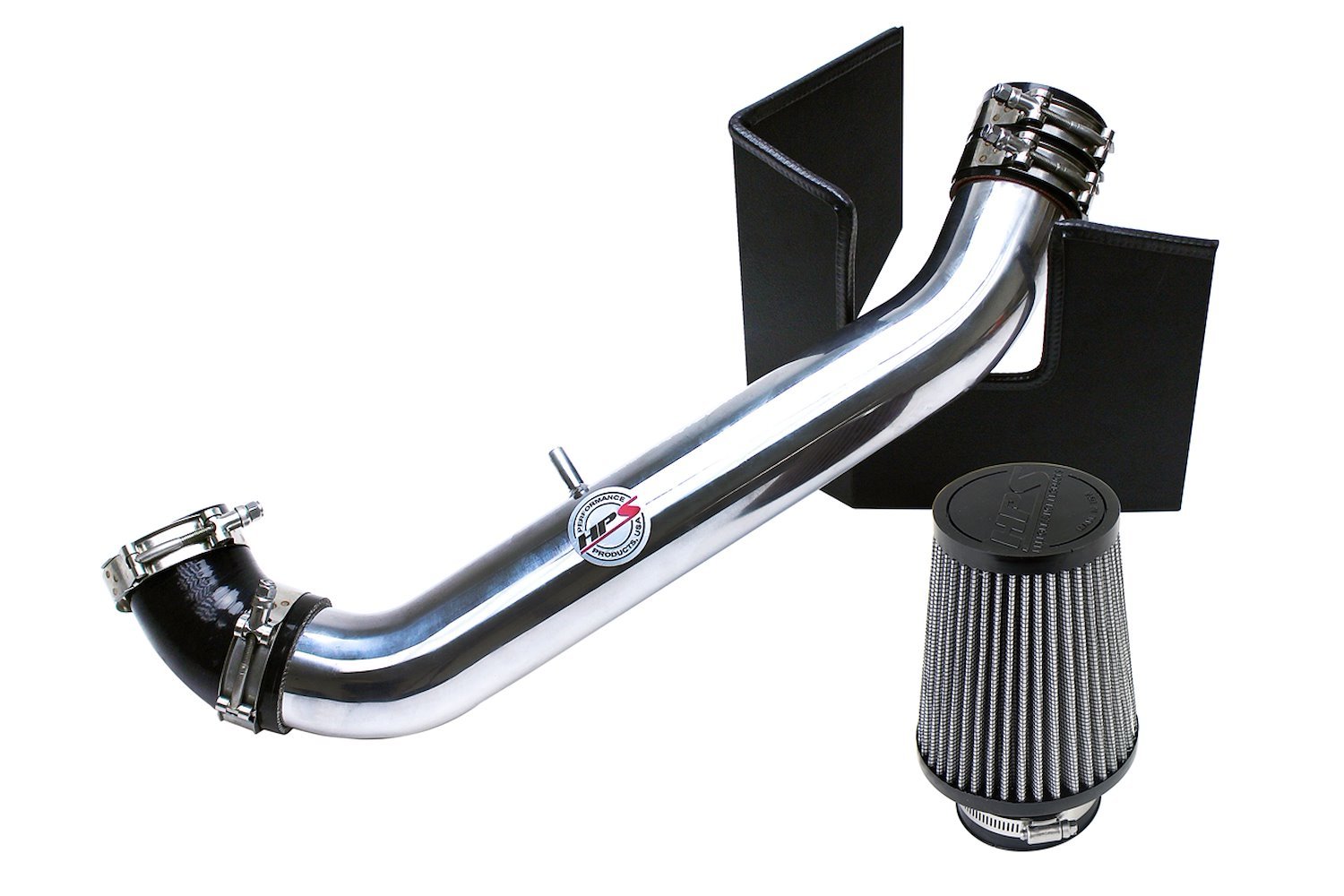 827-537P Air Intake Kit, Increase HP & TQ, Heat Shield, High-Flow Performance Air Filter