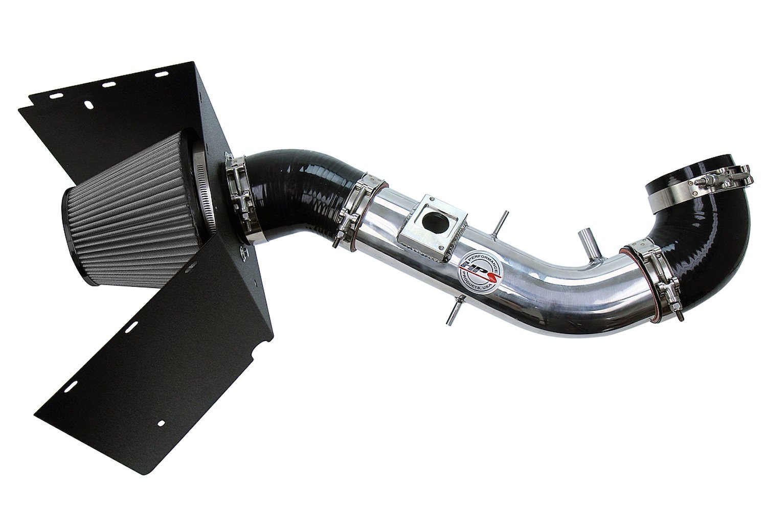 827-618P Air Intake Kit, Dyno Proven +6.5 HP, +6.1 TQ, Heat Shield, High-Flow Air Filter