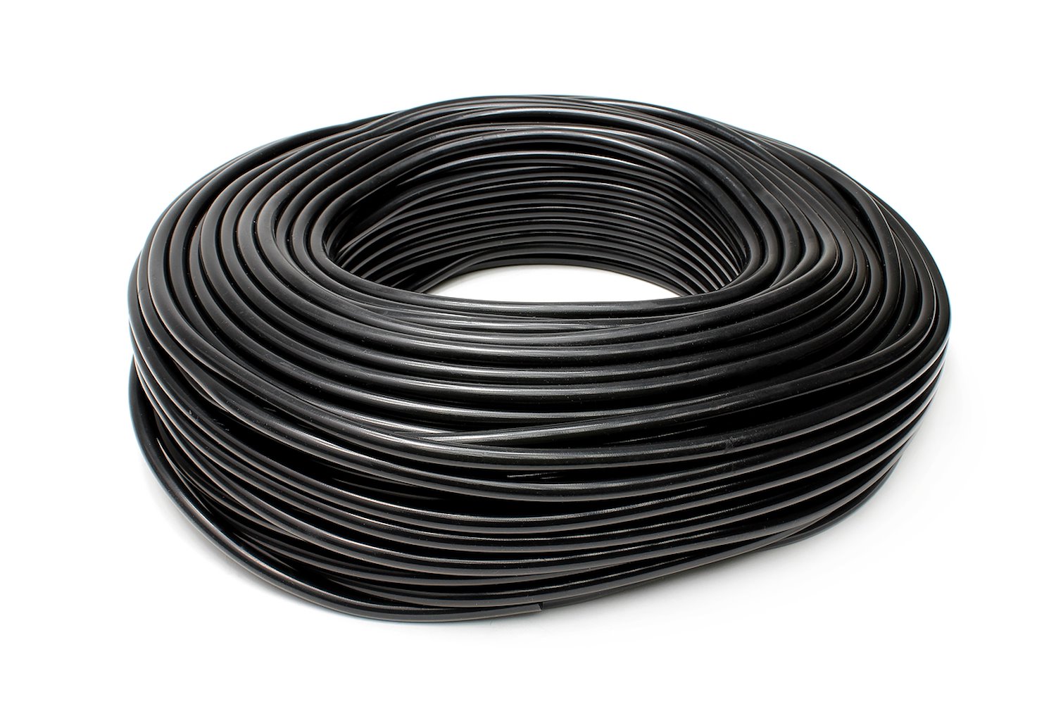 HTSVH2-BLKx50 High-Temperature Silicone Vacuum Hose Tubing, 5/64 in. ID, 50 ft. Roll, Black
