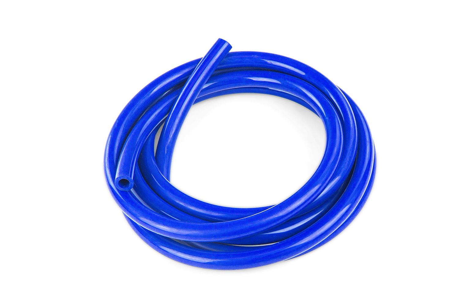 HTSVH2-BLUEx5 High-Temperature Silicone Vacuum Hose Tubing, 5/64 in. ID, 5 ft. Roll, Blue