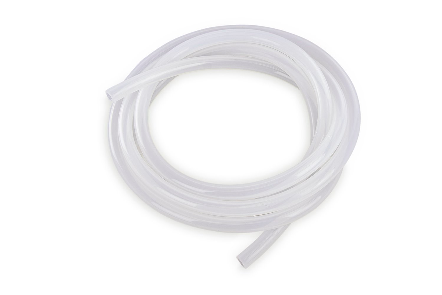 HTSVH2-CLEARx5 High-Temperature Silicone Vacuum Hose Tubing, 5/64 in. ID, 5 ft. Roll, Clear