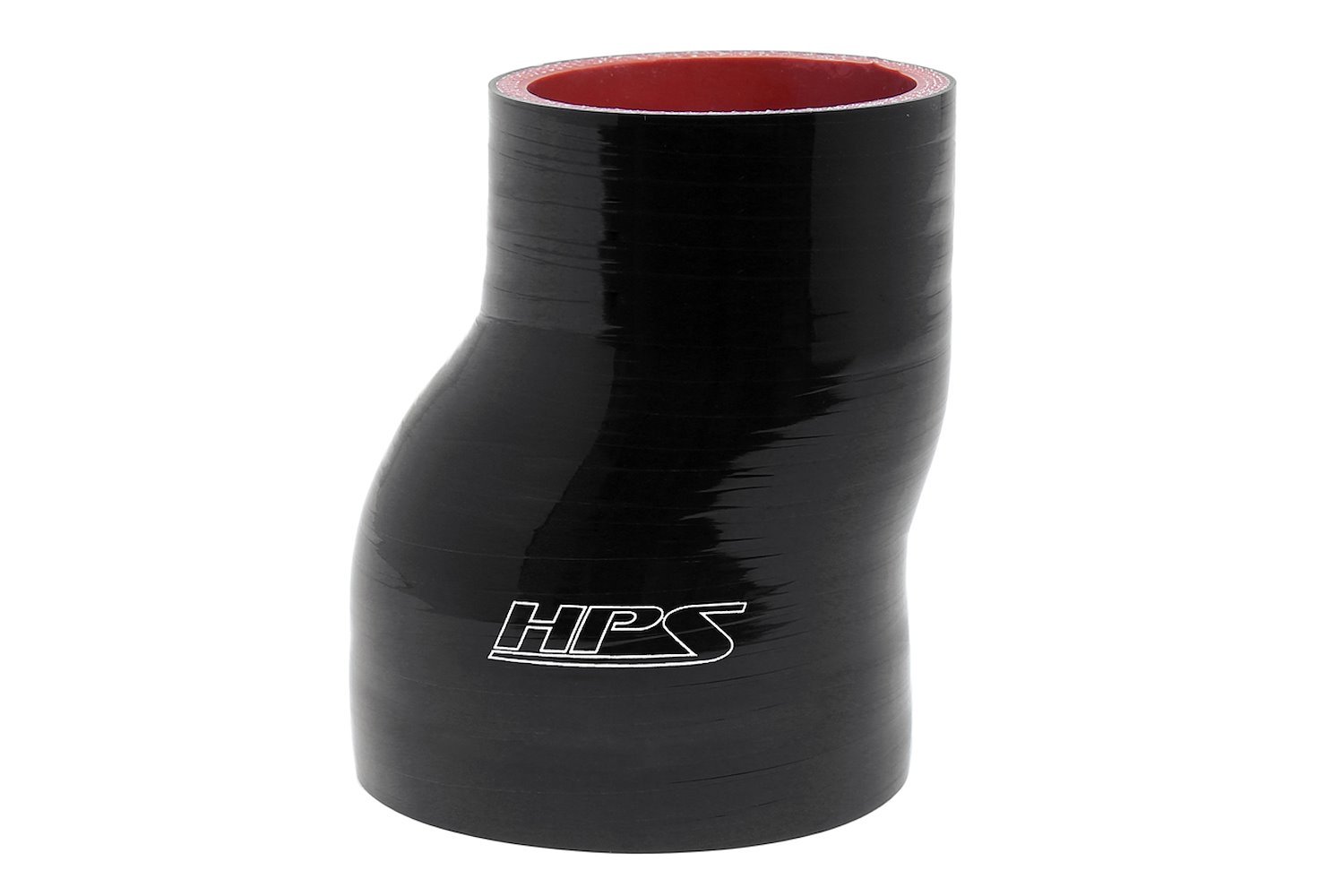 HTSOR-250-275-L6-BLK Offset Reducer, High-Temp 4-Ply Reinforced, 2 1/2 in. ID To 2 3/4 in. ID, 6 in. Length.