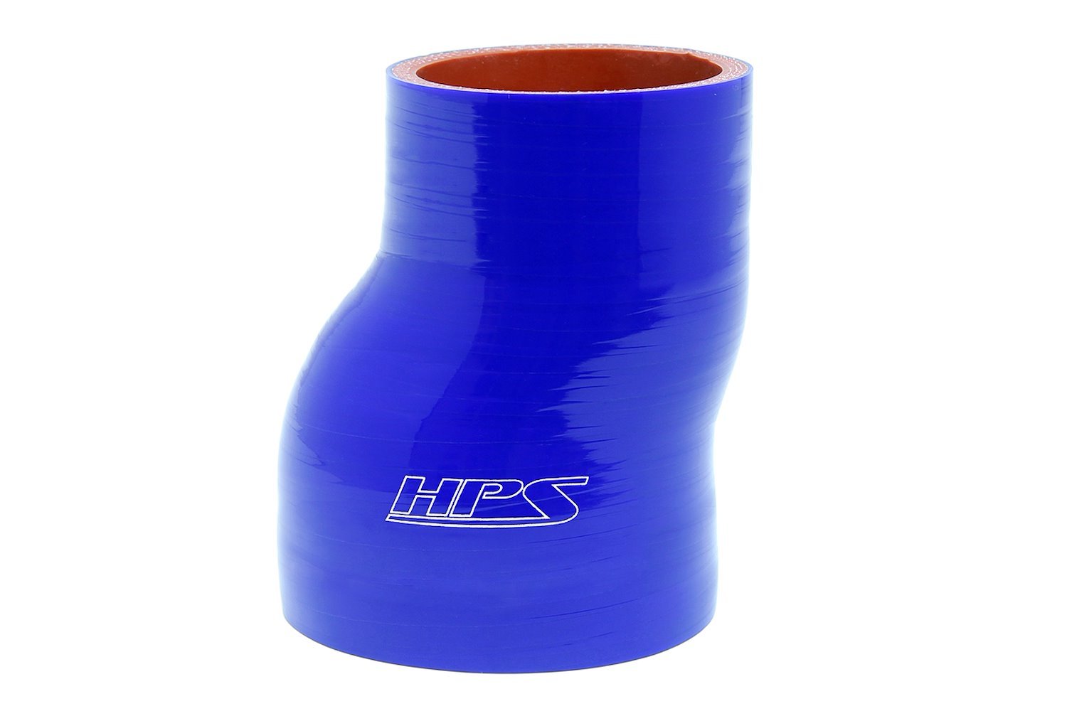 HTSOR-250-275-L6-BLUE Offset Reducer, High-Temp 4-Ply Reinforced, 2 1/2 in. ID To 2 3/4 in. ID, 6 in. Length.