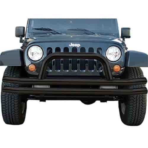Front Double Tube Bumper for 2018-2019 Jeep Wrangler JL