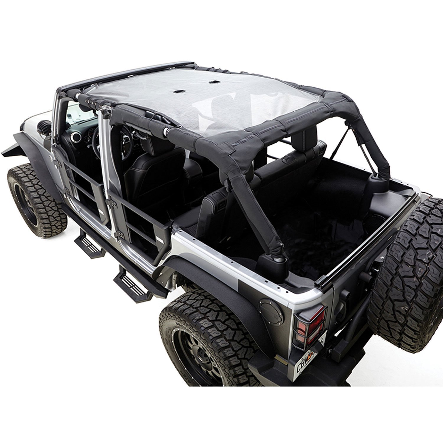 Mesh Shade Soft Top for 2007-2017 Jeep Wrangler