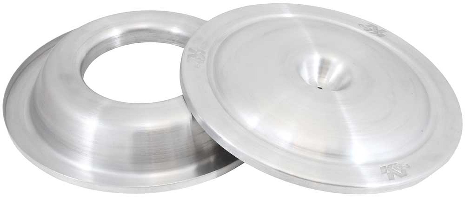 Air Cleaner Top & Base Plates 16" Outside Diameter 1.5" Height Spun Aluminum