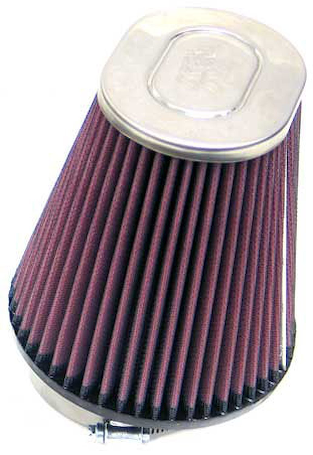 Oval Tapered Universal Clamp-On Air Filter Dia - F: 3.5" , 89mm