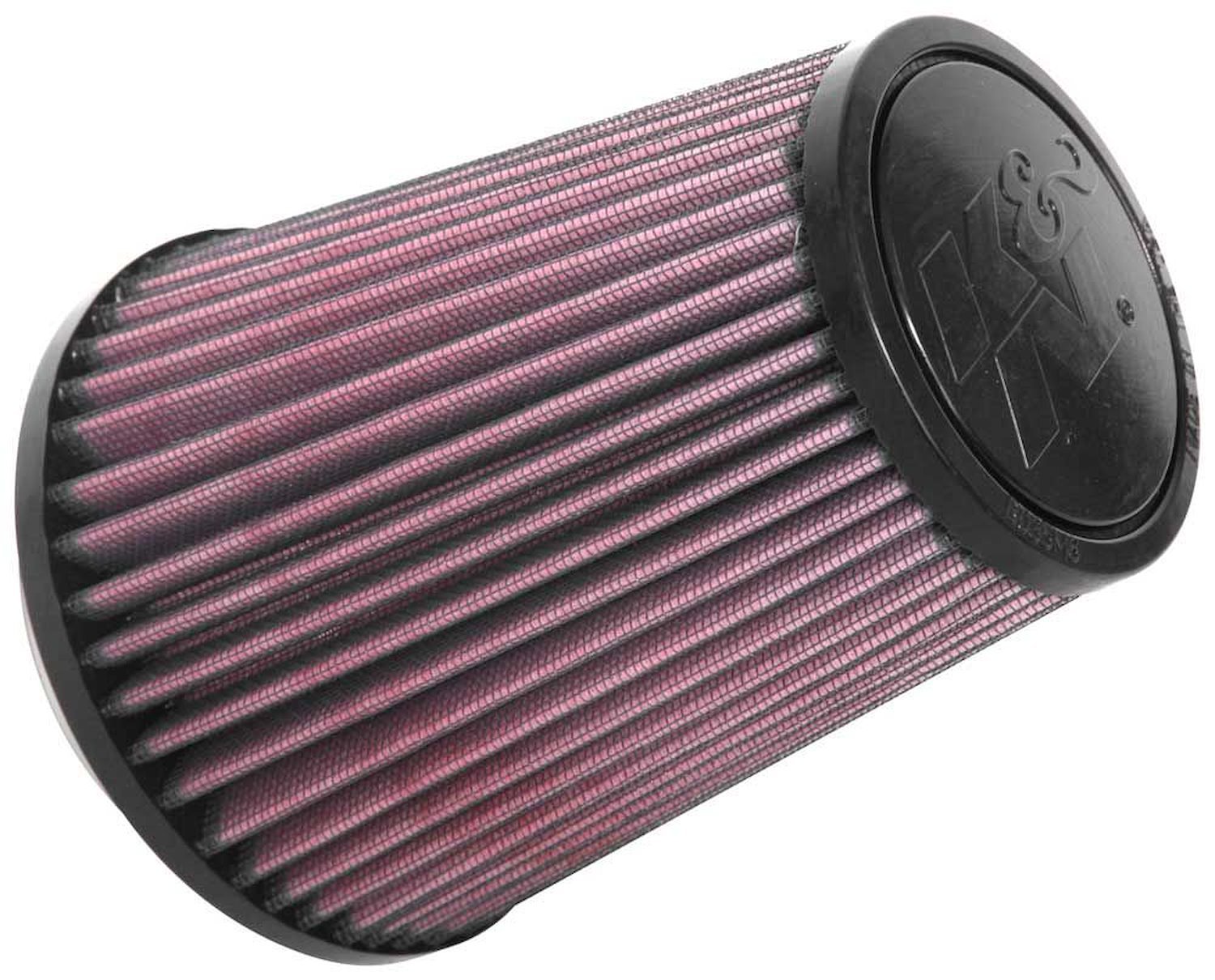 Round Tapered Universal Clamp-On Air Filter - Flange Dia.- F: 4 in, 102 mm
