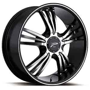 Ultra 122 Wolverine Platinum Series Gloss Black FWD Wheels Size: 18" x 8"