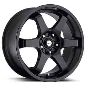 Ultra 421 X Focal Series All Satin Black FWD Wheel Size: 15" x 6.5"