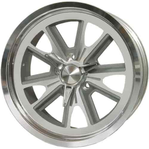 Ultra 454 Grey w/ Diamond Cut RWD Wheels Size: 17" x 8"