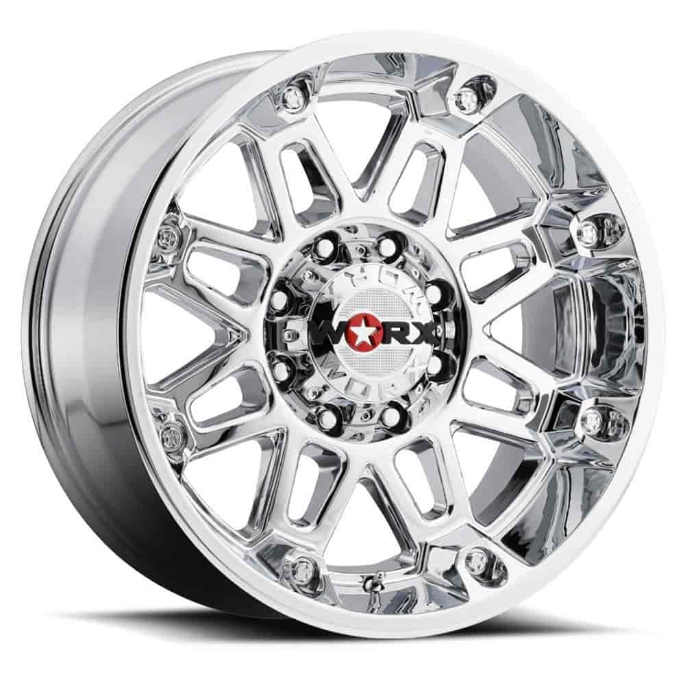 Conquest 20X12 5X5/5.5 4. -44 Chrome Plated