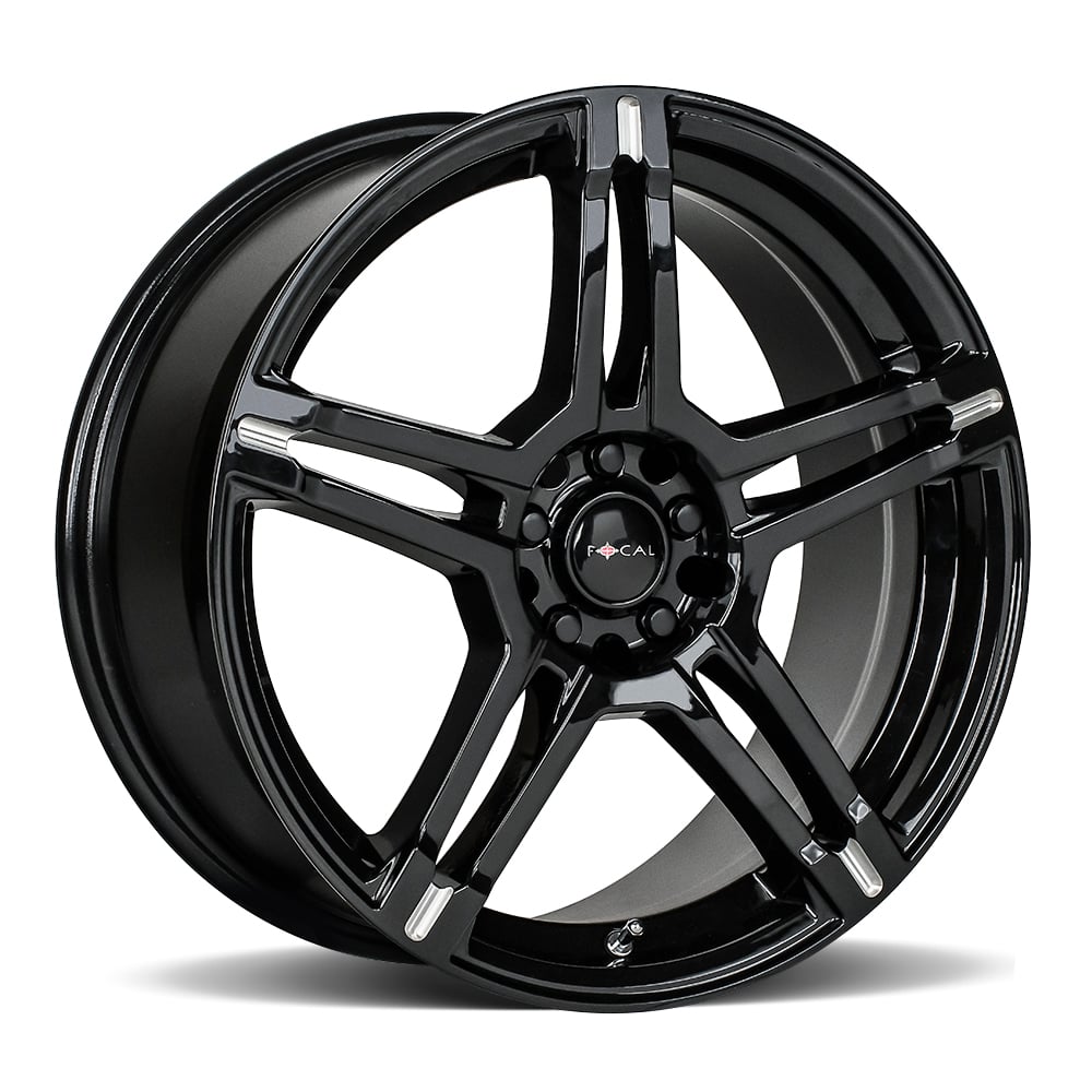 *BLEMISHED F-51 Focal 451 Satin Black With Satin Clear Coat Wheel [Wheel Size: 16" x 7"]