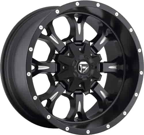 D517 Krank One Piece Cast Aluminum Wheel Size: 17" x 9"