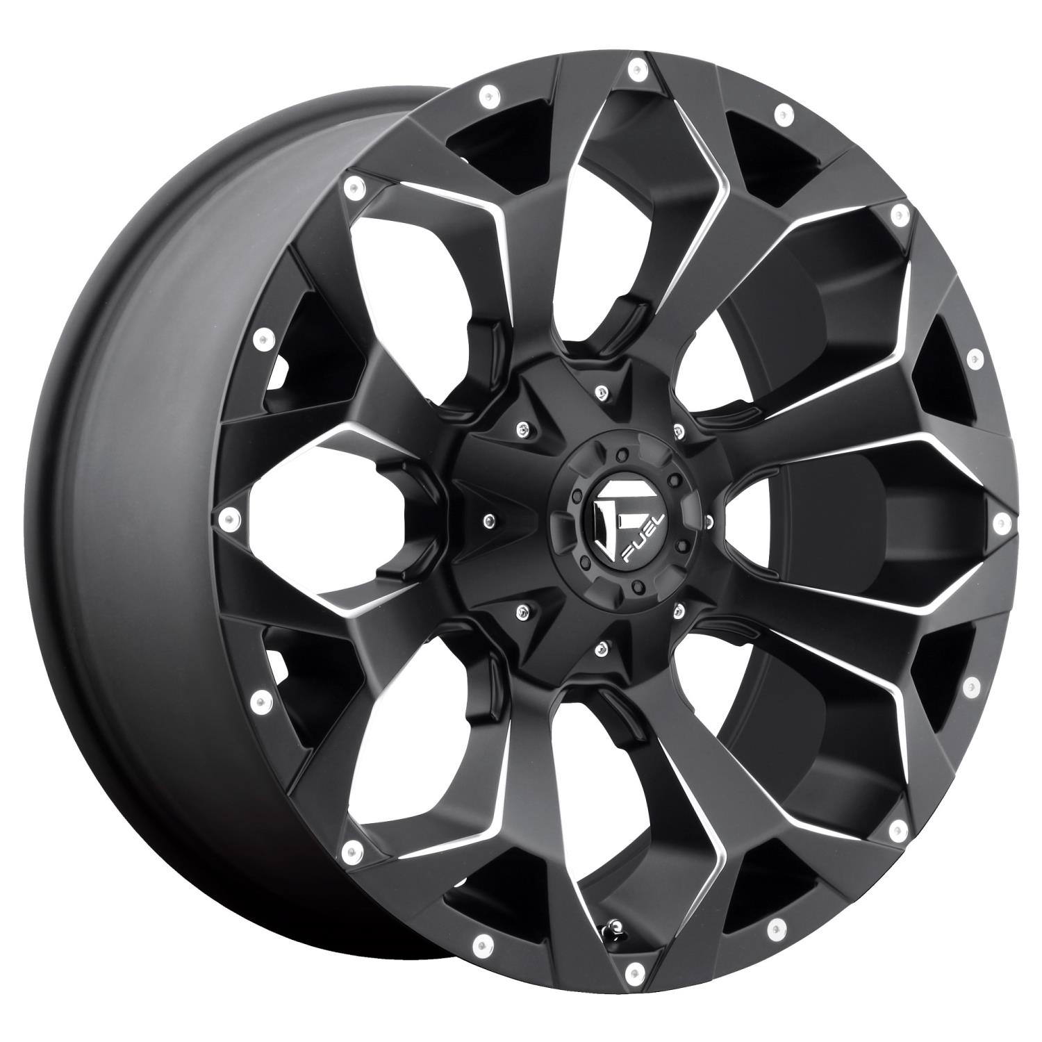 D546 Assault One Piece Cast Aluminum Wheel Size: 17" x 8.5"