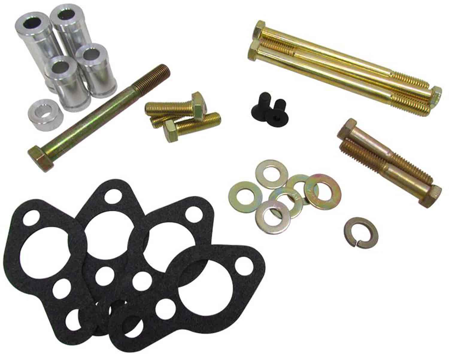 HARDWARE KIT FOR WATER PUMP ONLY DRIVE KITS W/ BELLHOUSING STEERING PUMP