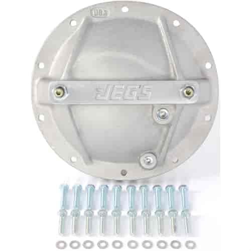 JEGS Embossed Rear End Support Cover GM 10-Bolt (Chevy) Fits 8.2" & 8.5" Ring Gear Case