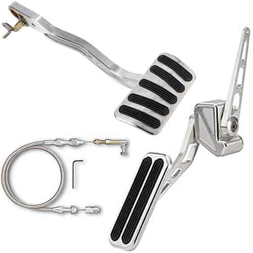 Billet Aluminum Throttle & Brake Pedal Kit