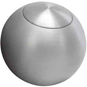Solid Round Shifter Knob - With Plain Button 2" Diameter