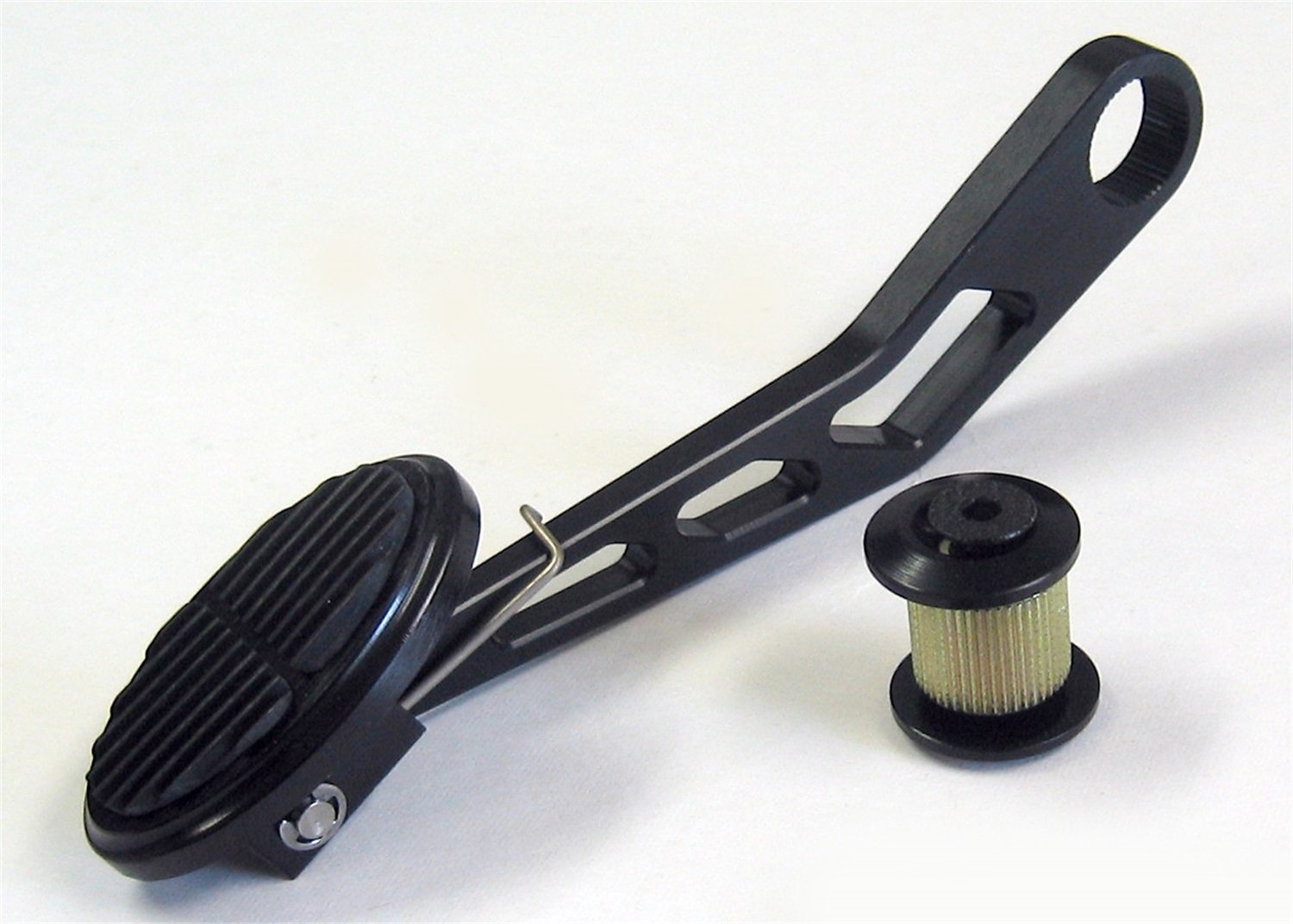Drive-By-Wire Mini Oval Throttle Pedal Assembly Kit [Black Anodized]