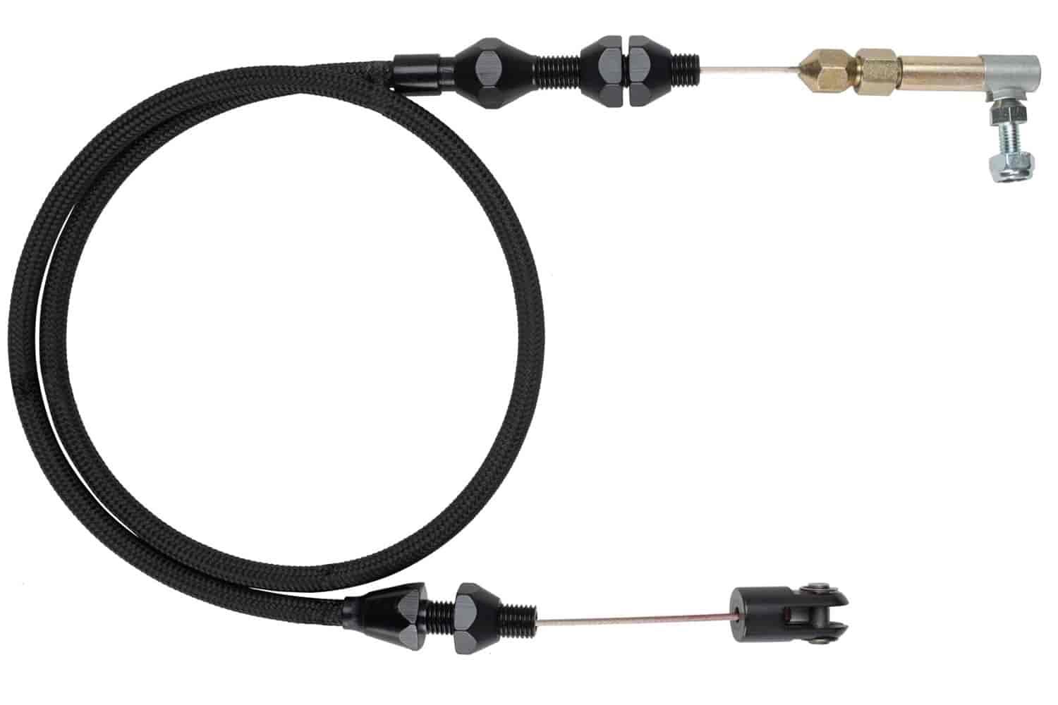 Duo-Pak Hi-Tech Throttle Cable, Bracket & Spring Kit Universal