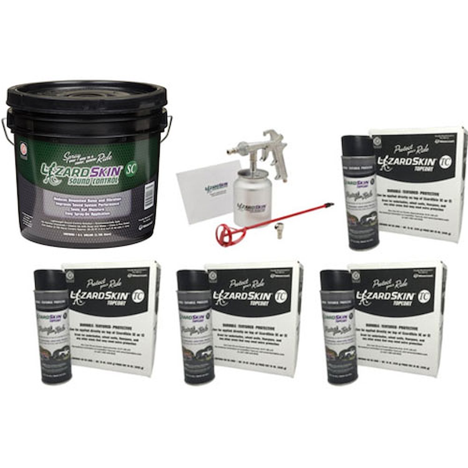 Sound Control And Gun Kit Includes: Sound Control Formula (2 Gallon)