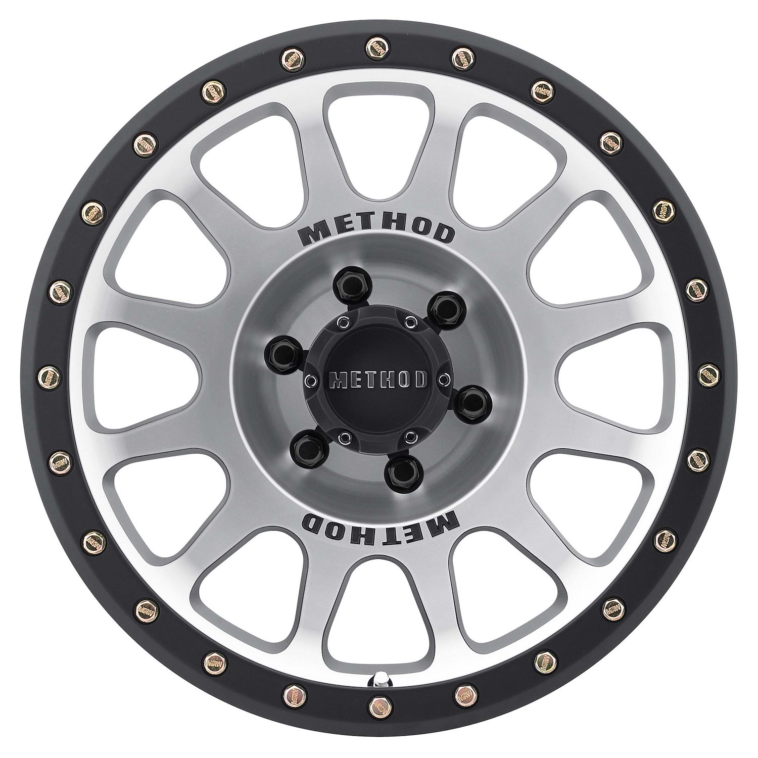 MR30589060300 STREET MR305 NV Wheel [Size: 18" x 9"] Machined w/ Matte Black Lip