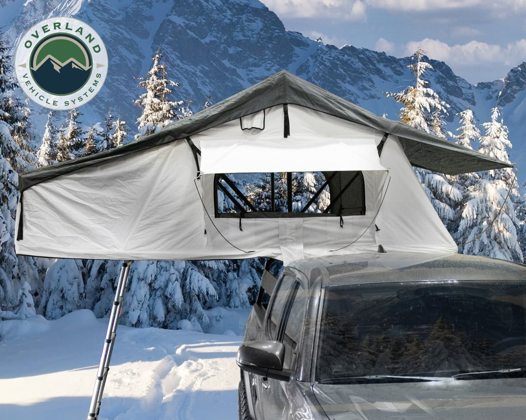 Nomadic 3 Extended Roof Top Tent With Annex - White
