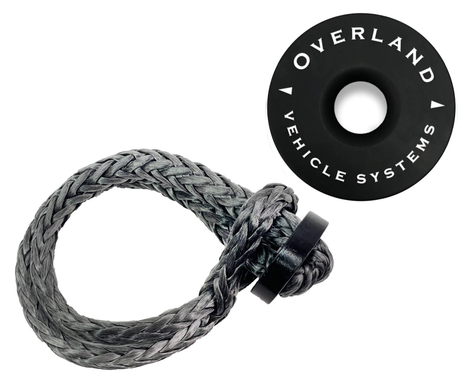 5/8 in. Soft Shackle with Collar and 6 1/4 in. Recovery Ring Combo, Universal