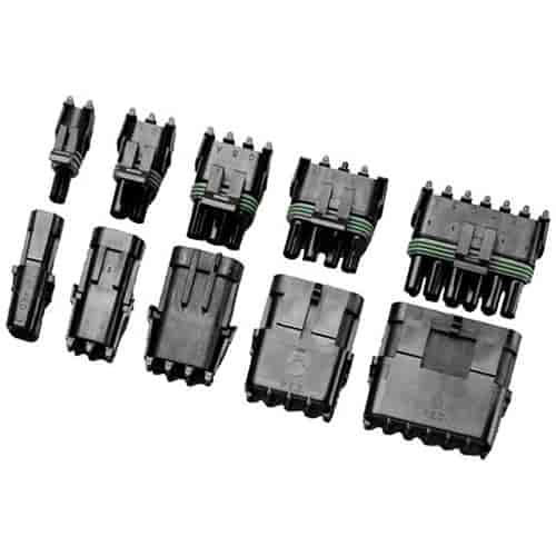 1 Pin Weatherpack Connector Kit Male & Female