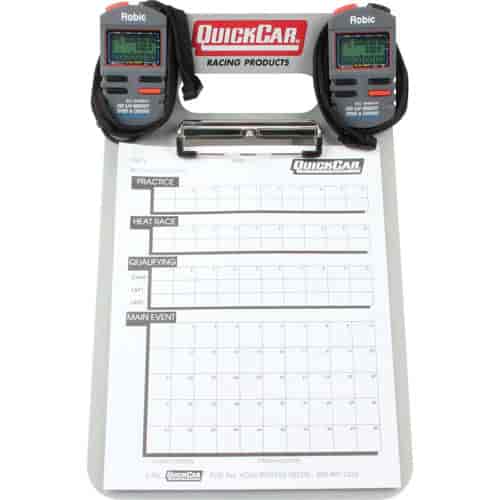 Aluminum Clipboard Timing System 808 watch