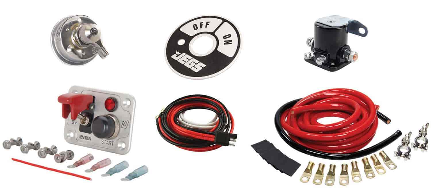 Battery Cables and Switch Component Kit