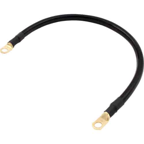 Ground Cable 2 AWG 18 in. Black