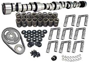 Voodoo Solid Flat Tappet Camshaft Complete Kit Chevy Small Block 262-400 Lift: .505" /.520"