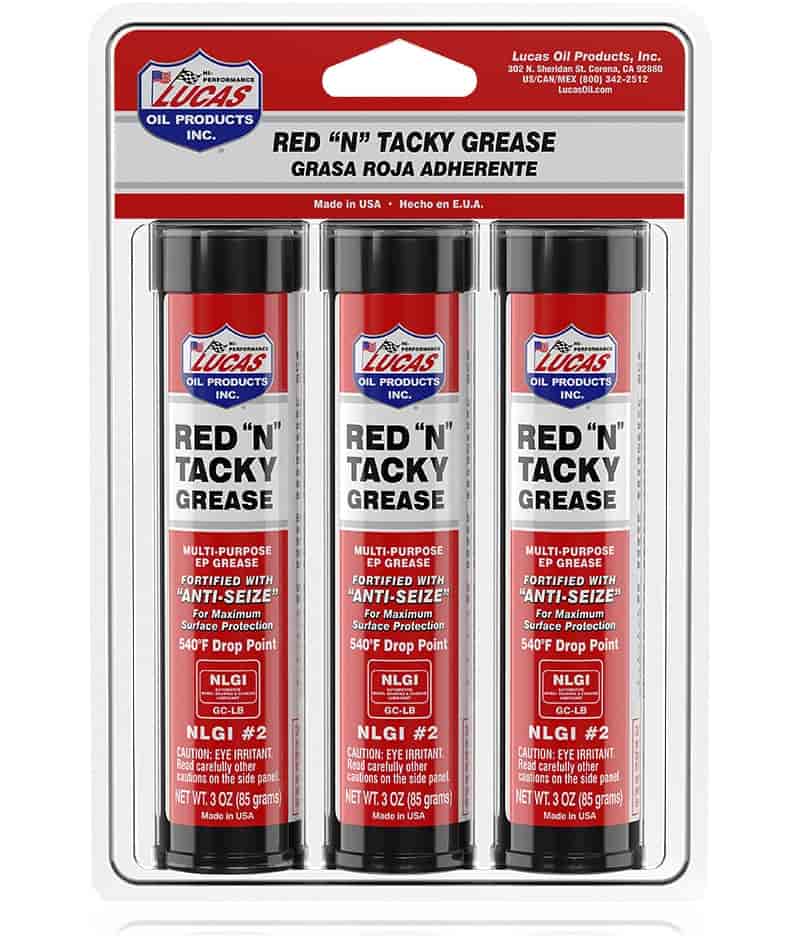 Red "N" Tacky Grease - 3 Pack