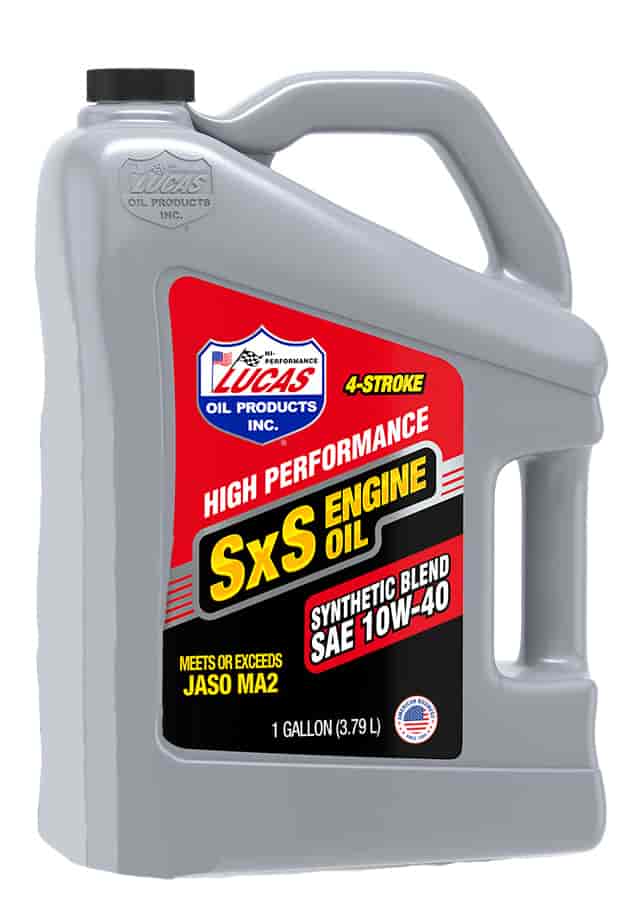 10W40 High-Performance Synthetic Blend SxS Engine Oil - 1 Gallon